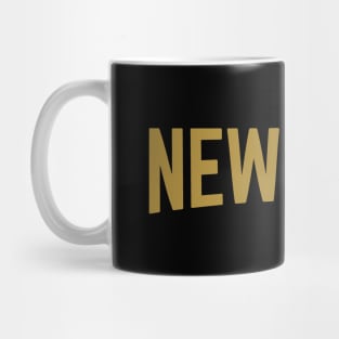 New York City Typography Mug